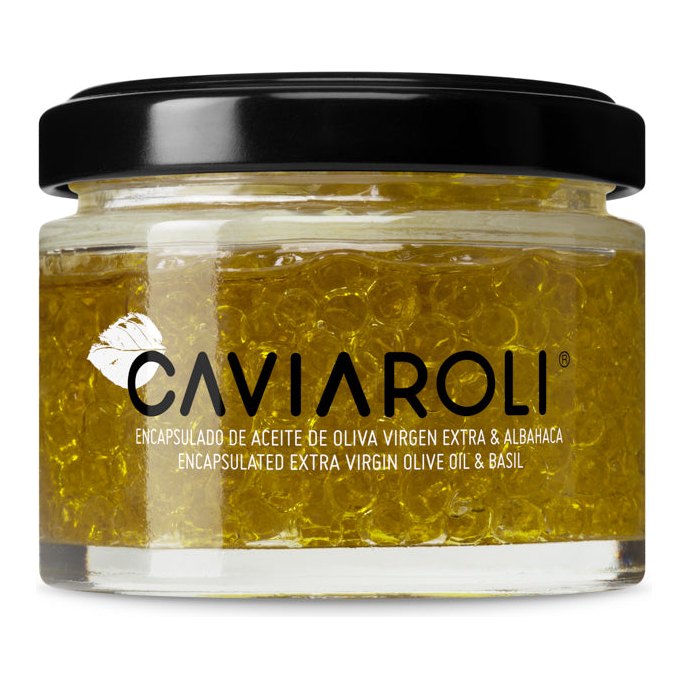 Caviaroli Aceite de Oliva Virgen con Albahaca 50 g