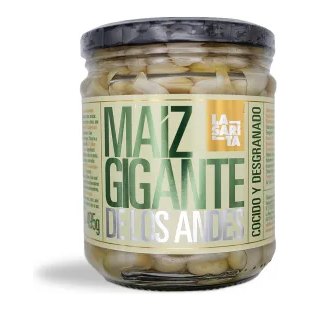 Maíz gigante de los Andes cocido y desgranado La Sarita, 495 g