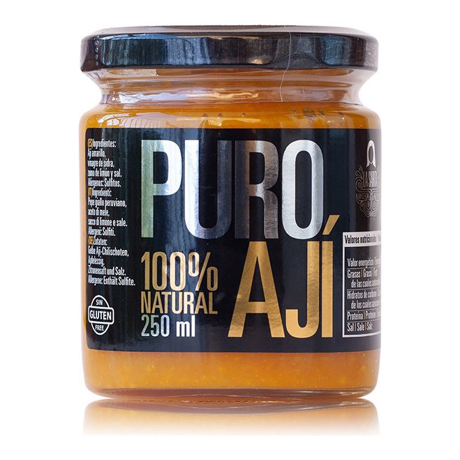 Puro Ají La Sarita, crema picante de 250 ml