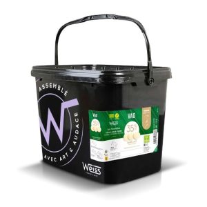 COBERTURA DE CHOCOLATE BLANCO VAO 35% BIO WEISS 5 kg